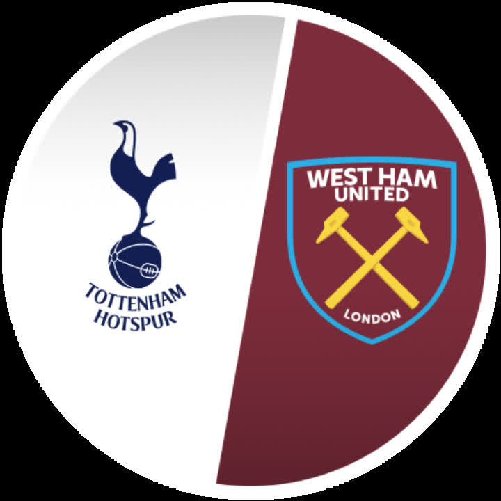 Tottenham Hotspur vs West Ham United 공식 매치 페이지 대표 이미지