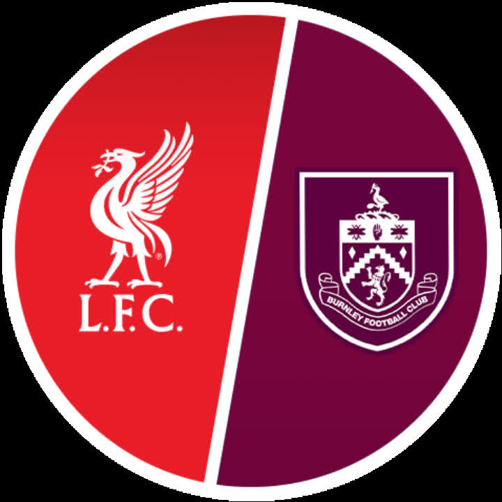 Liverpool vs Burnley Premier League match artwork